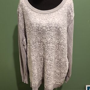 Liz Claiborne Women's Gray Sweater